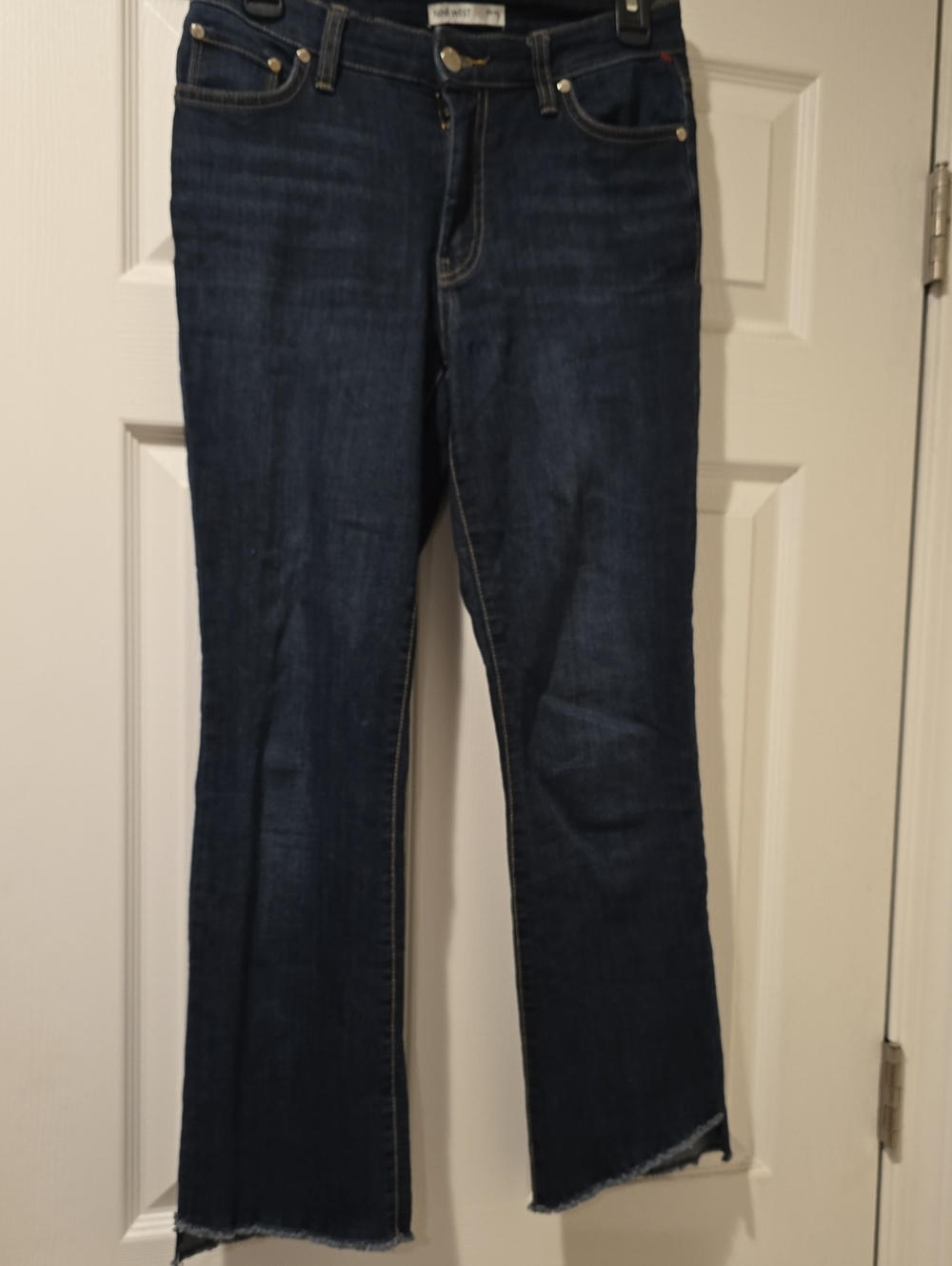 Nine West Dark Blue Straight Leg Women’s Jeans